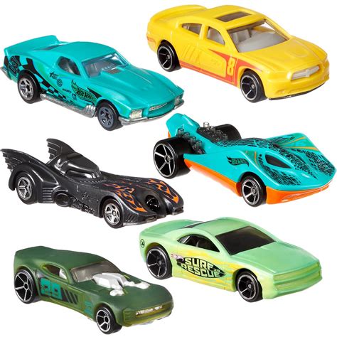 Hot Wheels Color Shifters Car Pack Color Change Cars Dunk Vehicle In