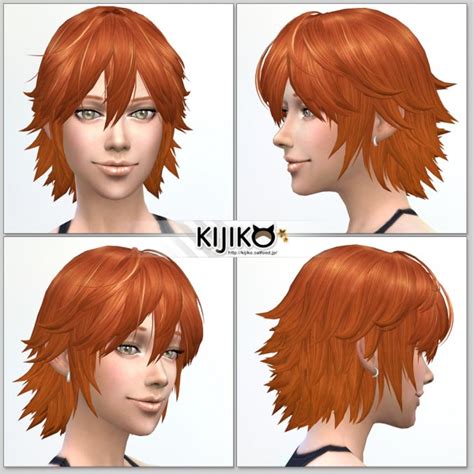 Kijiko Spiky Layered For Female • Sims 4 Downloads
