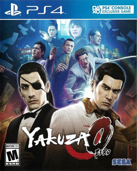 Yakuza 0 2015 Playstation 4 Box Cover Art Mobygames