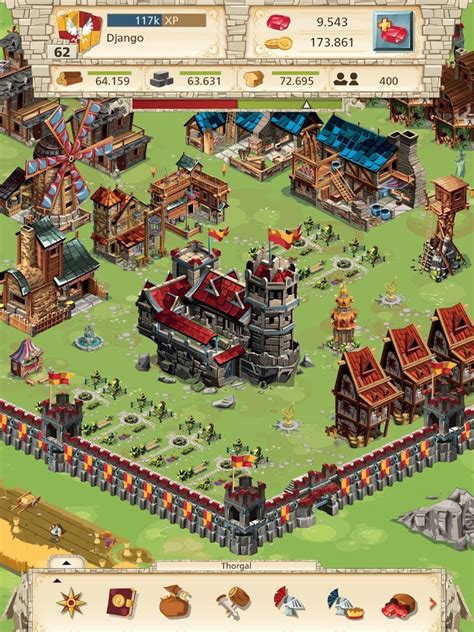 Produce new resources and build your small castle into a mighty fortress! Empire Four Kingdoms Game Android Free Download