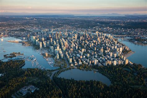 Aerial Photo False Creek Vancouver