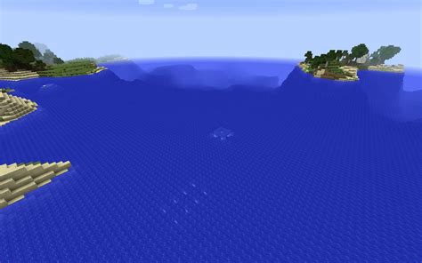 Large Island With Offshore Ocean Monument Minecraft Seed Hq