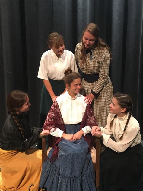 ohs fall play little women meg jo beth and amy olympia middle school