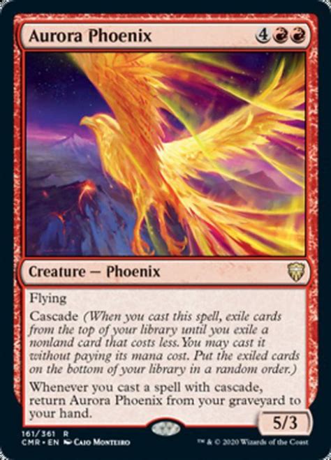 Magic The Gathering Commander Legends Single Card Rare Aurora Phoenix