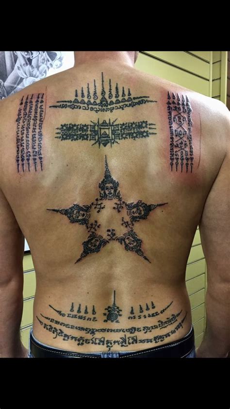 Muay Thai Tattoo Symbols And Meanings Thai Tattoo Buddhist Tattoo Mandala Tattoo