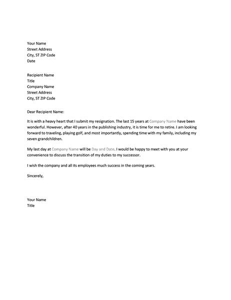 Resignation Letter After Short Employment For Your Needs Letter