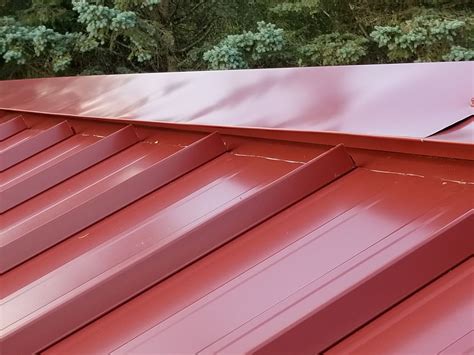 Question On Installed Standing Seam I Had A New Standing Seam