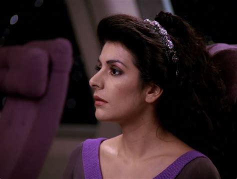 Marina Sirtis In Star Trek The Next Generation 1987 Marina Sirtis Deanna Troi Star Trek
