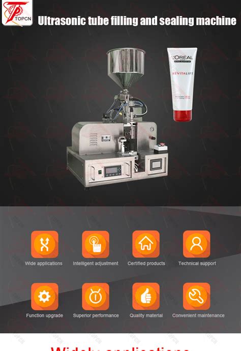 small ultrasonic plastic automatic tube filling sealing machine buy automatic tube filling