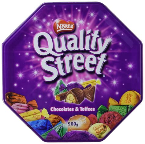 Nestle Quality Street Chocolates 900g Tin Standard Packaging | eBay