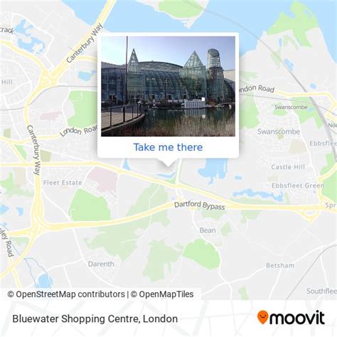 How To Get To Bluewater Shopping Centre In Greenhithe By Bus Or Train