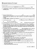 Free Printable Rental Lease Agreement Template Photos