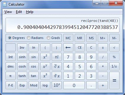 The only way it would be undefined is when the denominator (sine) = 0. The Cotangent Function