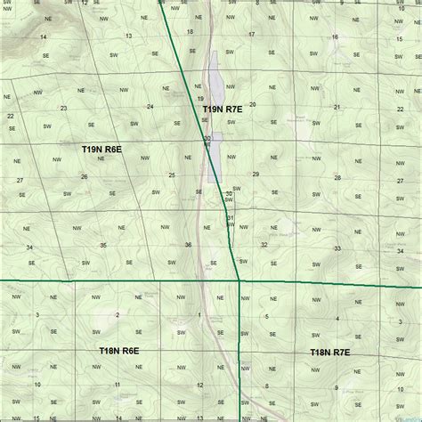 Cochise County Land Grid Townships Sections Lots Tracts