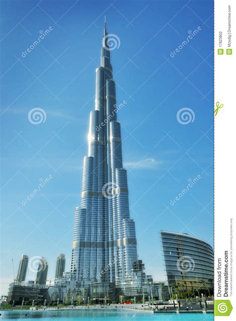 Burj Khalifa Dubai Worlds Tallest Building Editorial