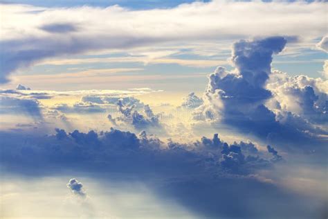 Sky And Clouds Blue Heavenly Daylight Stock Image Image Of Cloud