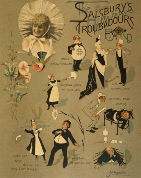 Vintage Troubadours Poster Free Stock Photo Public