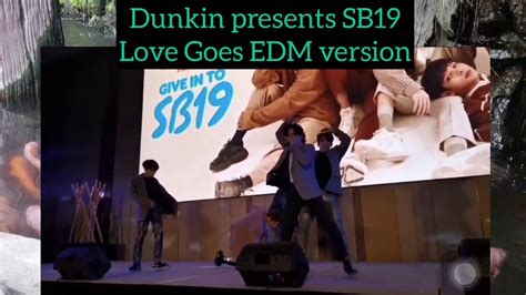 Sb19 Love Goes March 12 2020 Edm Version Youtube
