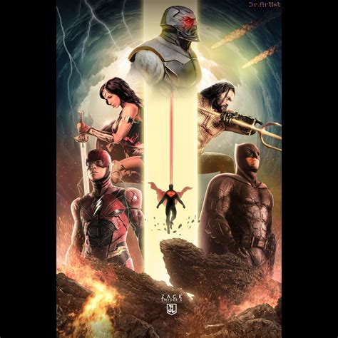 Justice League Zack Snyder Cut Poster Releasethesnydercut Fan Made