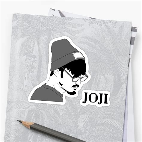 Joji Logo Sticker By Likefrost Redbubble