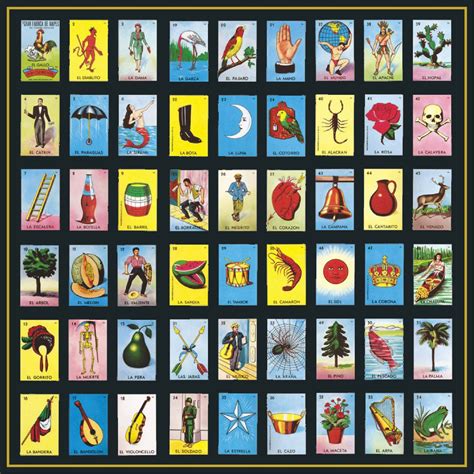 Free Printable Loteria Game Cards
