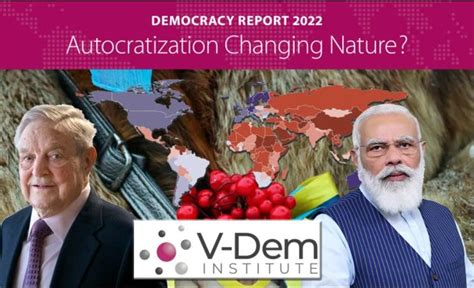 V Dem S Democracy Report 2022 India Ranked 93rd