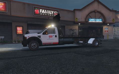 2008 Ford F 550 Flatbed Tow Truck 4k Livery Els Multi Livery Setup