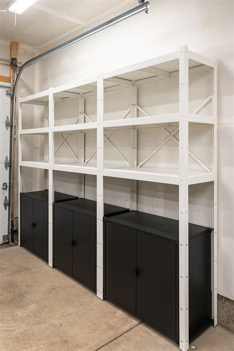 Best Garage Shelving Using Ikea Bror Shelving For Garage Organization