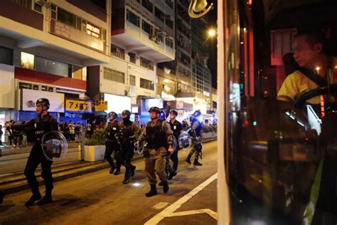 At Least Five Arrested As Hong Kong Protesters Surrounded Mong Kok Police Station Following