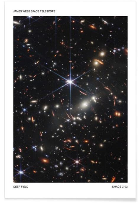 Deep Field Galaxies Poster Juniqe