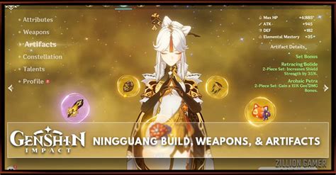 Genshin Impact Ningguang Guide Weapons Artifacts And More Ginx My XXX