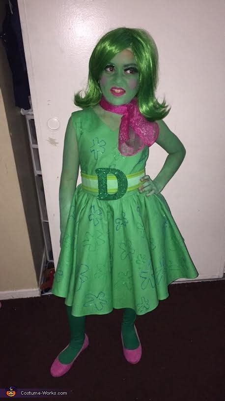 Disgust Inspired Inside Out Halloween Costume 62 Princess Free Disney