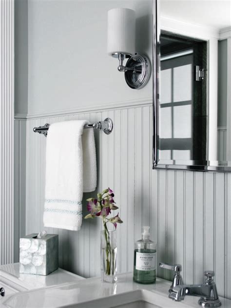 Take your bathroom to a whole new level by updating or replacing the vanity. Bathroom with Beadboard - Classic Style - HomesFeed