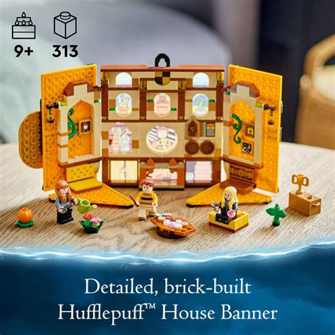 Lego 76412 Harry Potter Hufflepuff House Banner Building Toy Set