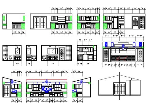 Autocad House Plan With Dimension Cadbull Designinte