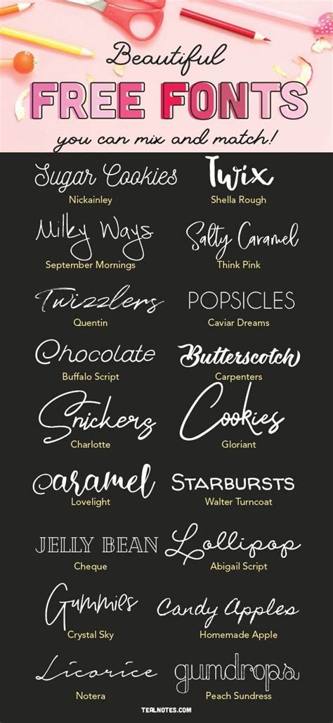 18 Beautiful Free Script Fonts You Can Mix And Match Free Script