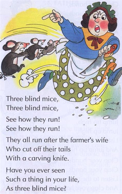 Words For Three Blind Mice Blindsqd