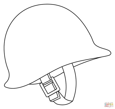 Dibujo De Emoji De Casco Militar Para Colorear Dibujos Para Colorear