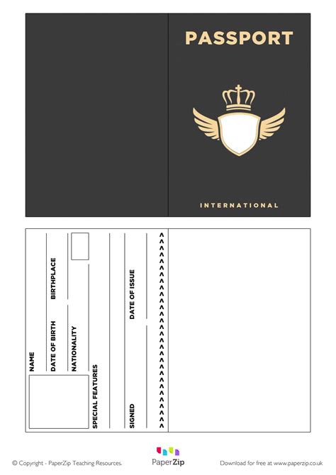 Free Printable Us Passport Photo Templates Pdf Psd 2x2 4x6
