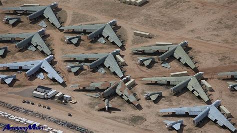 Military Aircraft Graveyard Davis Monthan Air Force Base Tucson AZ USA Air Force Bases