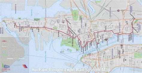 Hudson Bergen Light Rail Extension Map Shelly Lighting