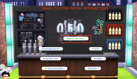 My Sims 4 Blog Custom Bar Drinks By Icemunmun