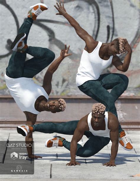 Capsces Hip Hop Poses And Expressions For Genesis 3 Male S Render State