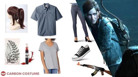 Ellie From The Last Of Us 2 Costume Carbon Costume Diy Dress Up