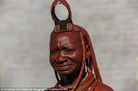 Stone Age Man In South Africa Made Milk Based Paint Stone Age Man Body Painting African
