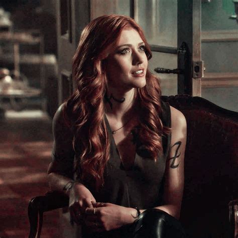 Clary Fairchild Icon Shadowhunters Katherine Mcnamara Woman Face