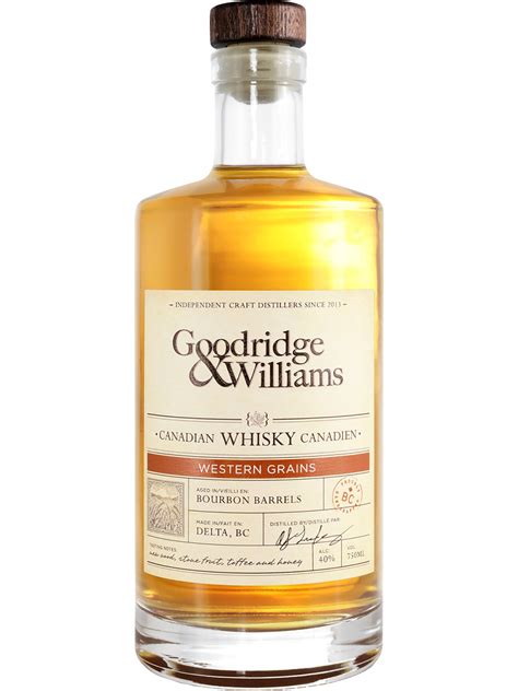 Goodridge And Williams Western Grains Whisky Newfoundland Labrador Liquor Corporation