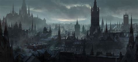 Gothic Skyline By Jonas De Ro Imaginarycityscapes Gothic Landscape