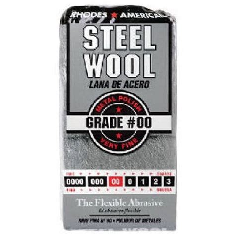 Rhodes American Steel Wool Pads 00 Very Fine 12 Pk 6 Pack
