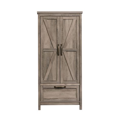 Better Homes And Gardens Modern Farmhouse Armoire Rustic Gray Finish